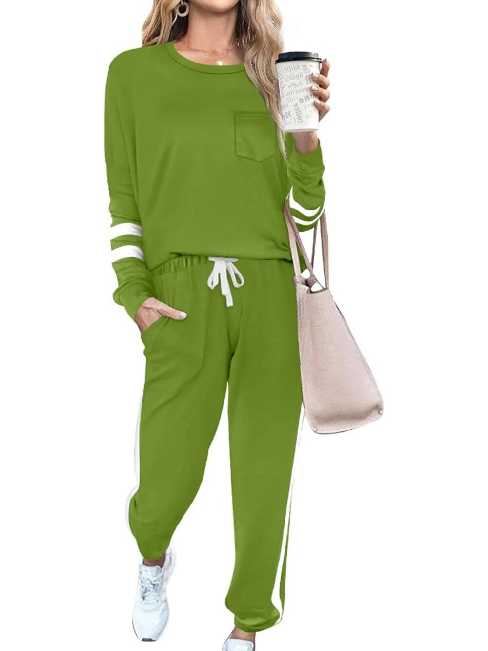 Cozy Women's 2-Piece Lounge Set | Comfy Sweatsuit for Fall Fashion